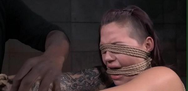  Bdsm NT submissive caned in maledoms dungeon